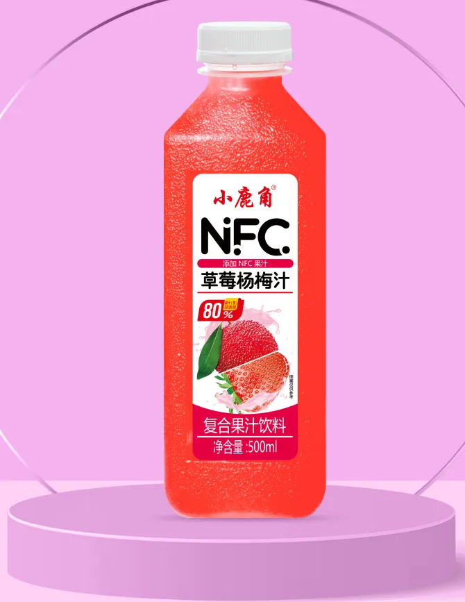 Напиток из сока клубники и китайской сливы с добавлением NFC-сока